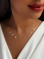 گردنبند طلا طرح قلب